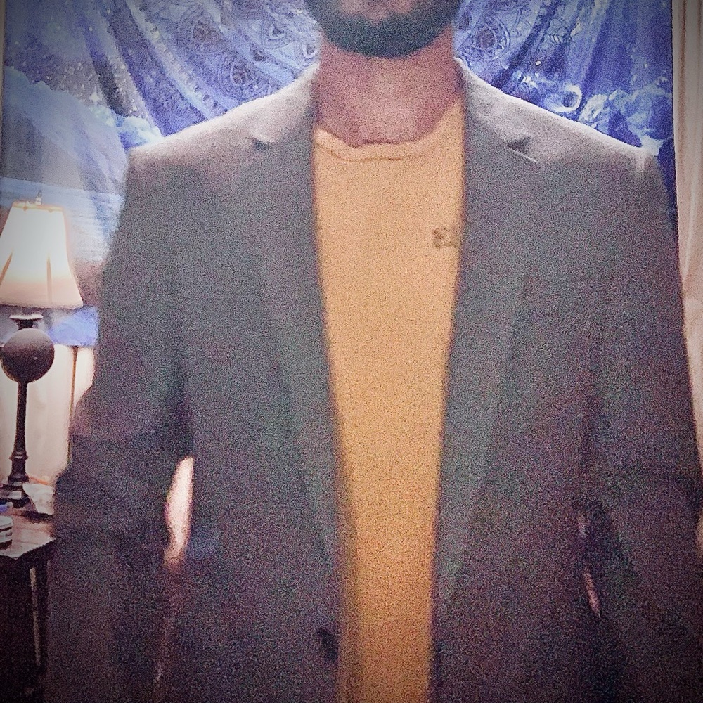 ZARA. ||| Mens Brand New Grey Blazer. Mens size 36.